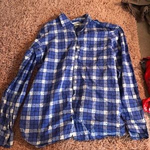 Blue flannel